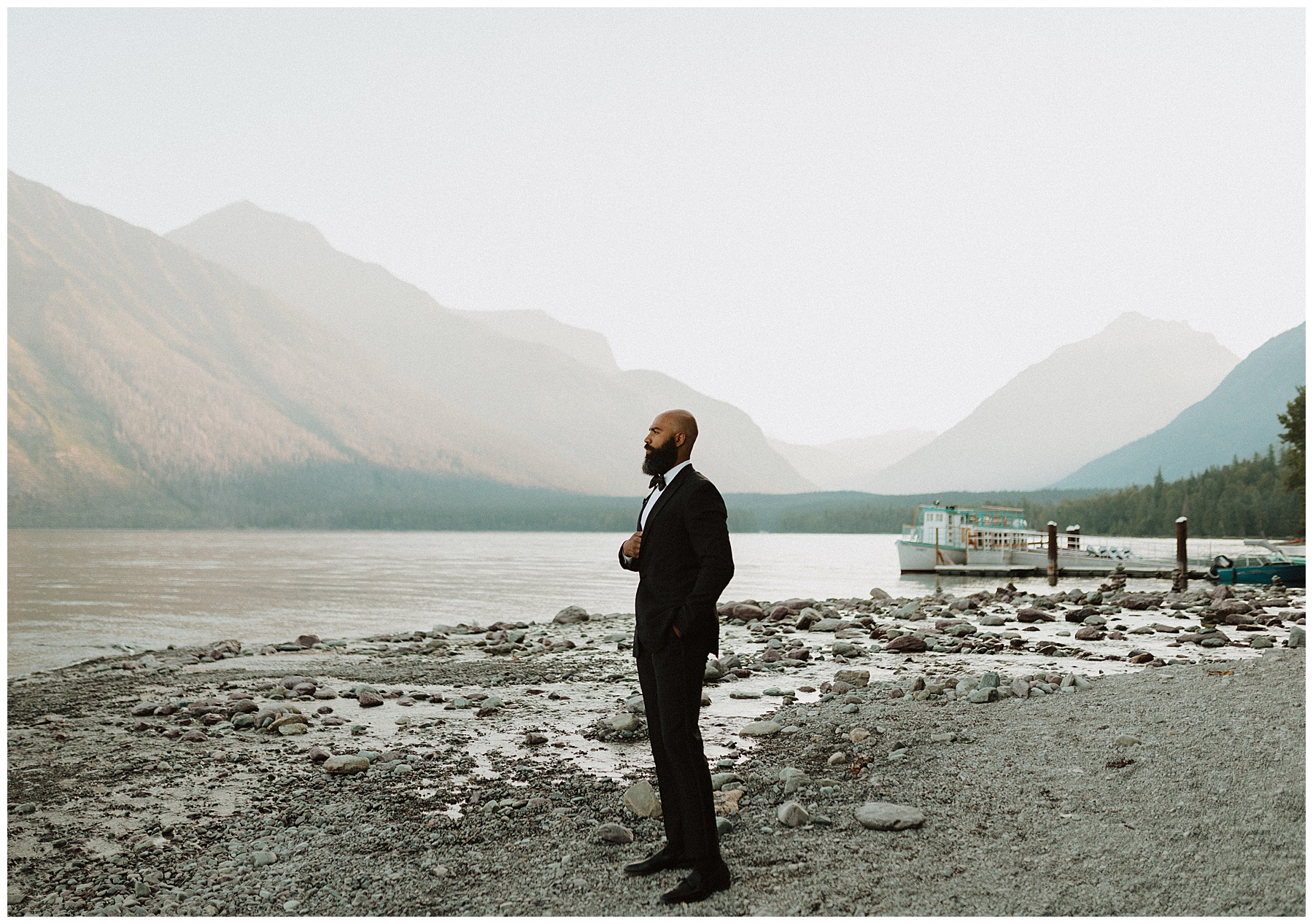 glacier national park elopement photographer