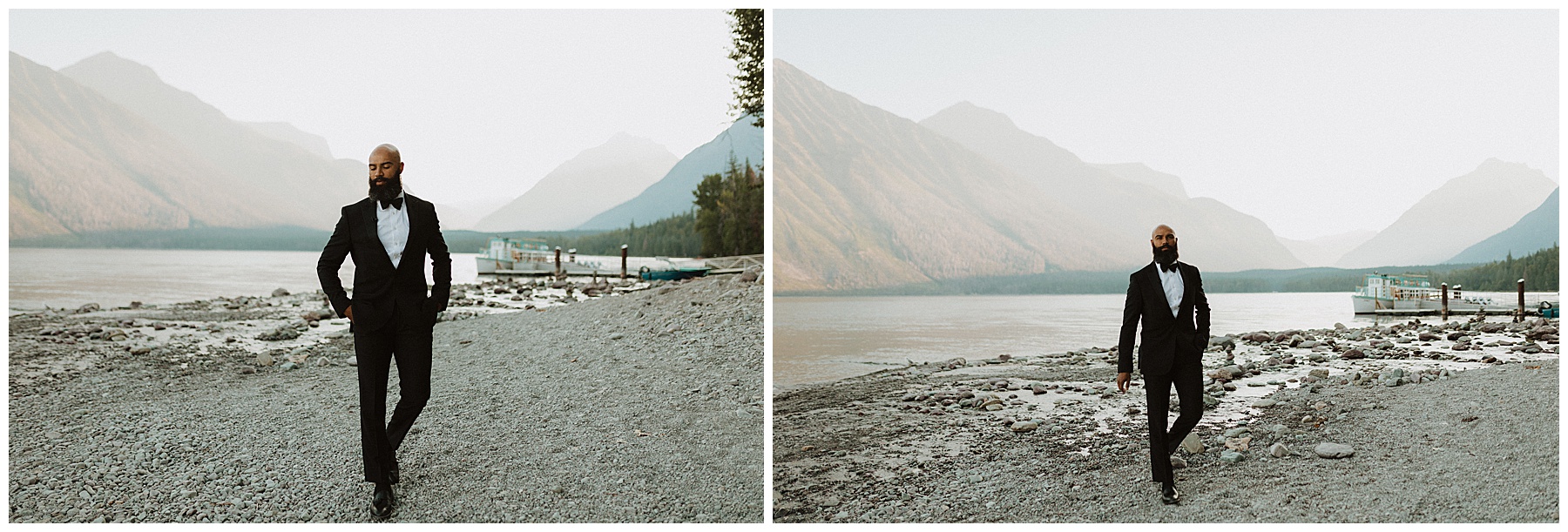 glacier national park elopement photographer