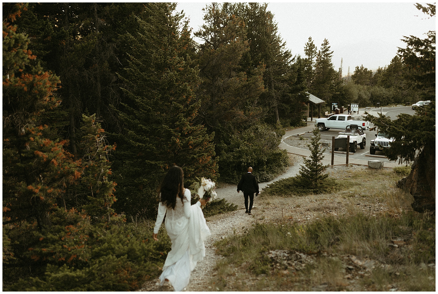 glacier national park elopement photographer