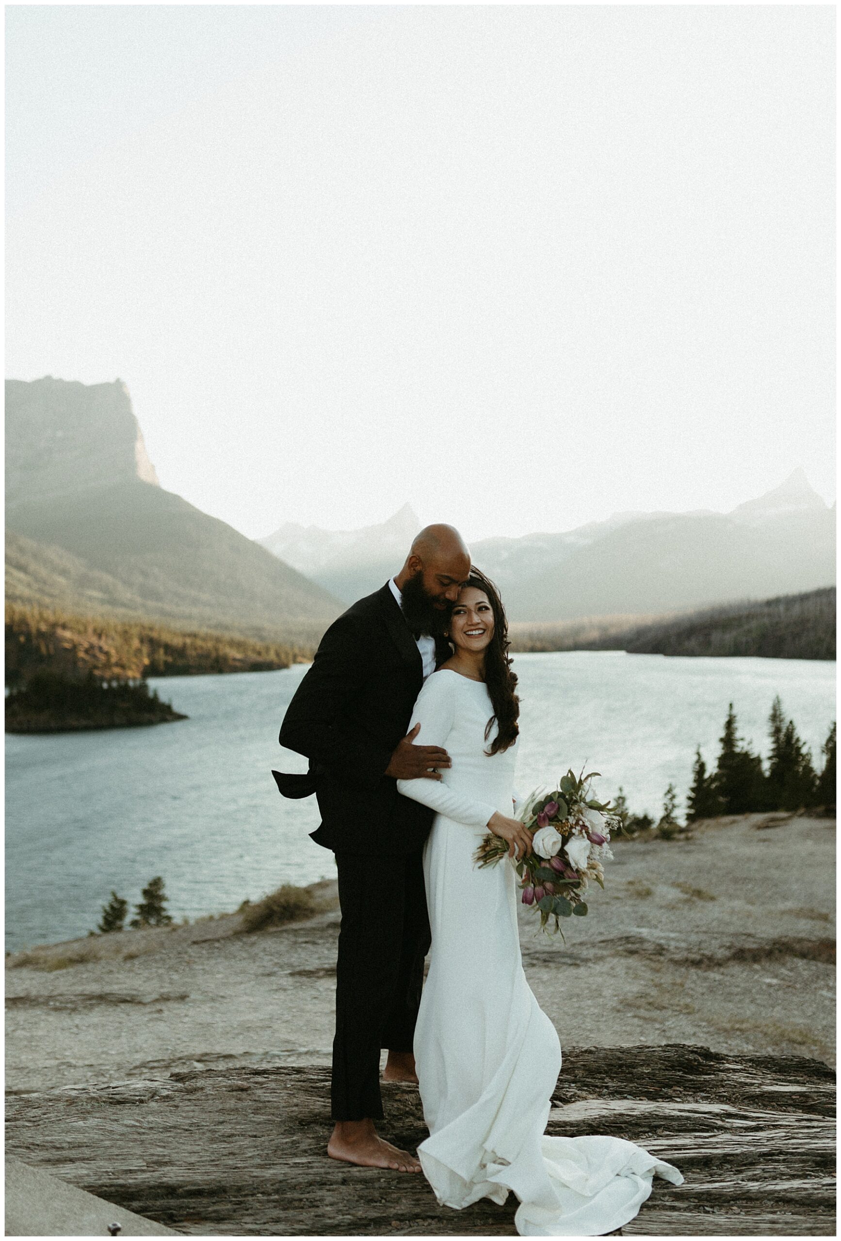 glacier national park elopement photographer