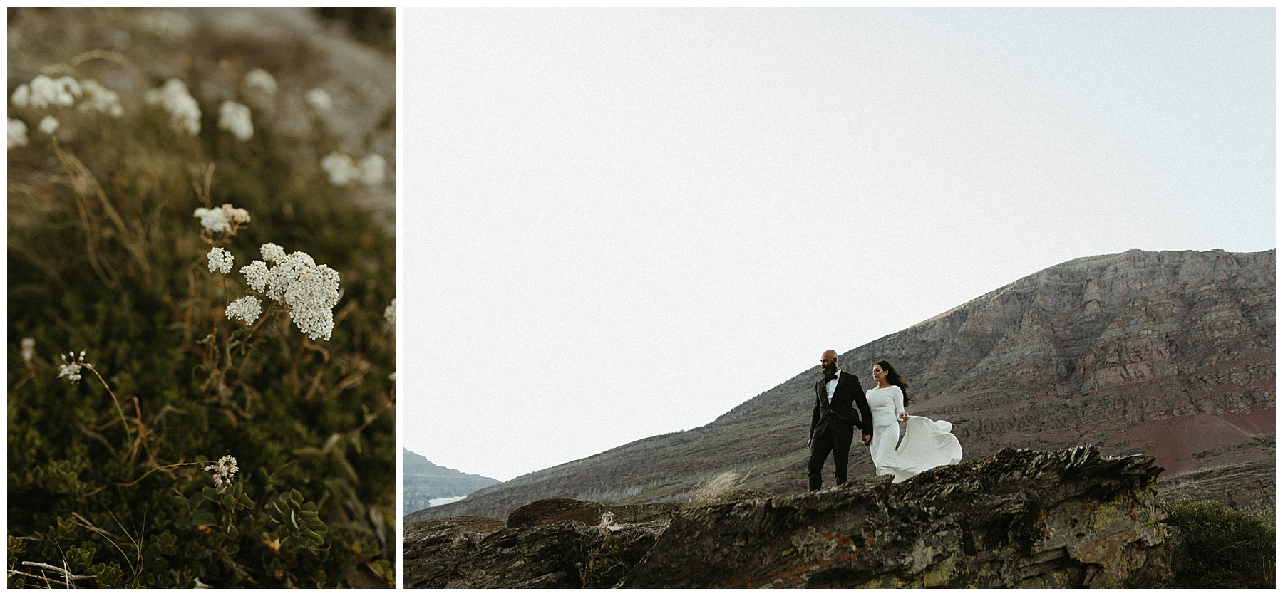 glacier national park elopement photographer