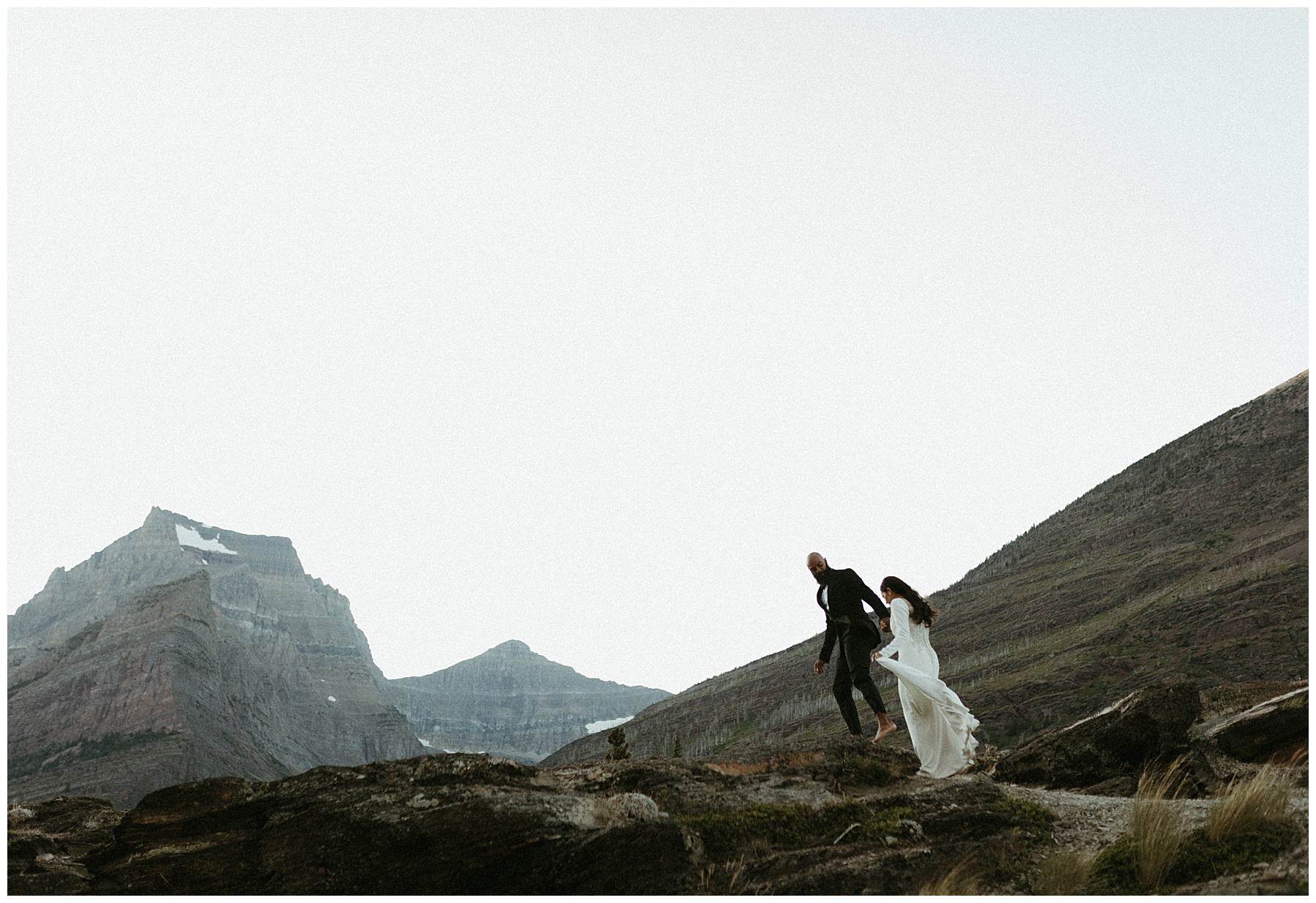 glacier national park elopement photographer