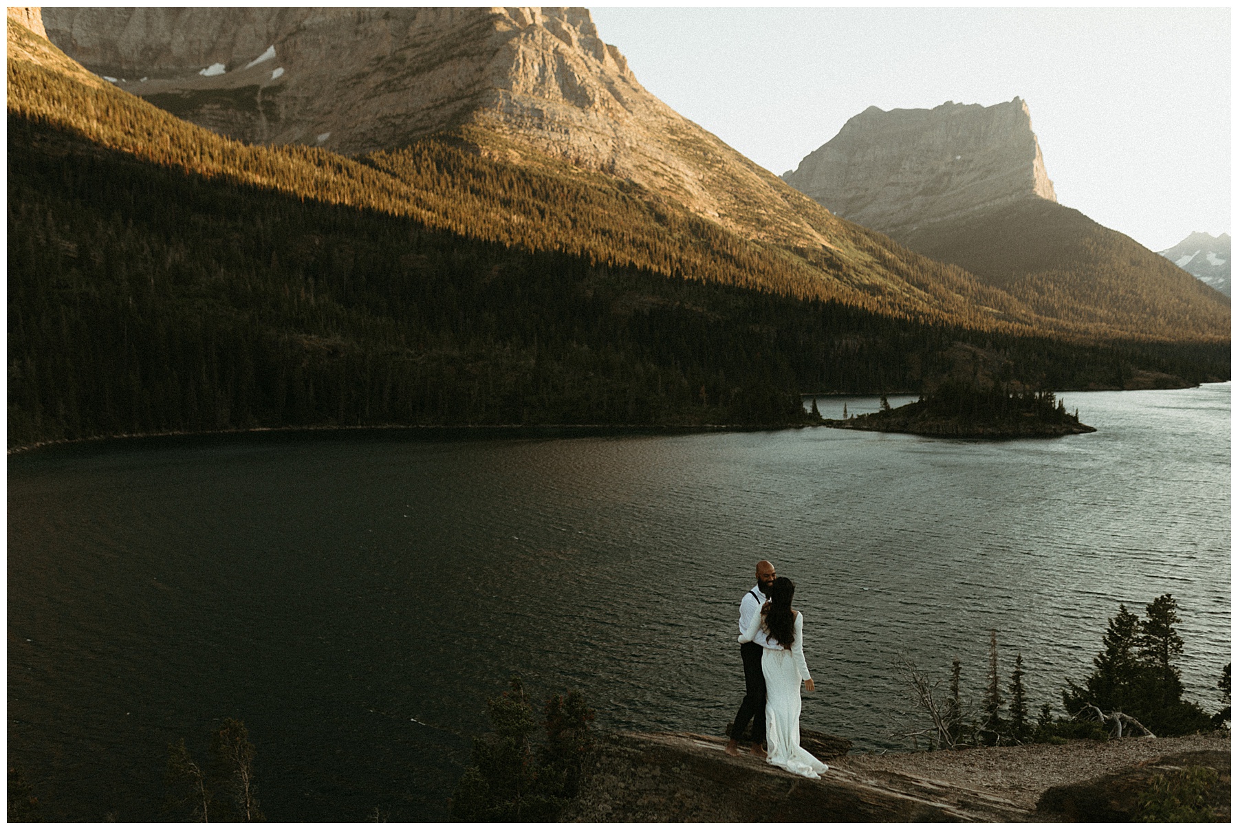 glacier national park elopement photographer