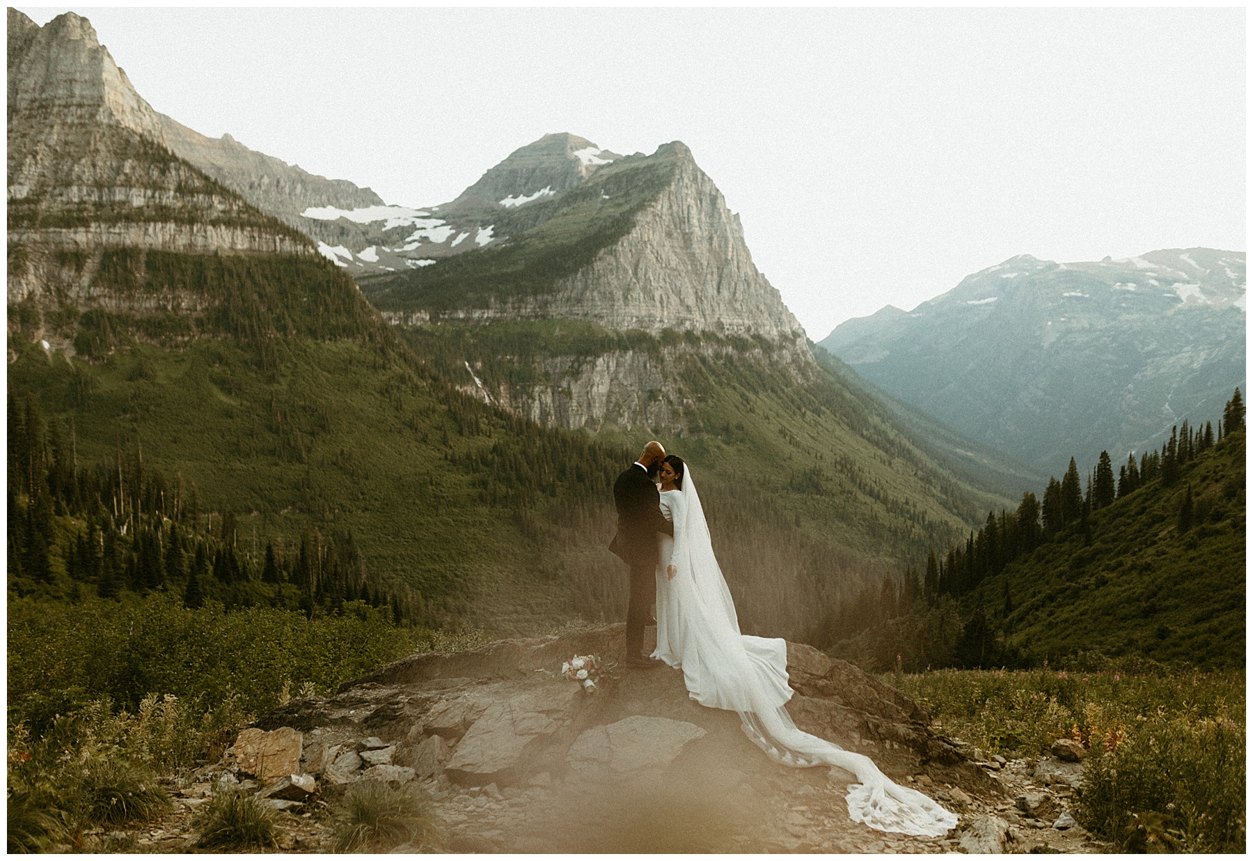 glacier national park elopement photographer