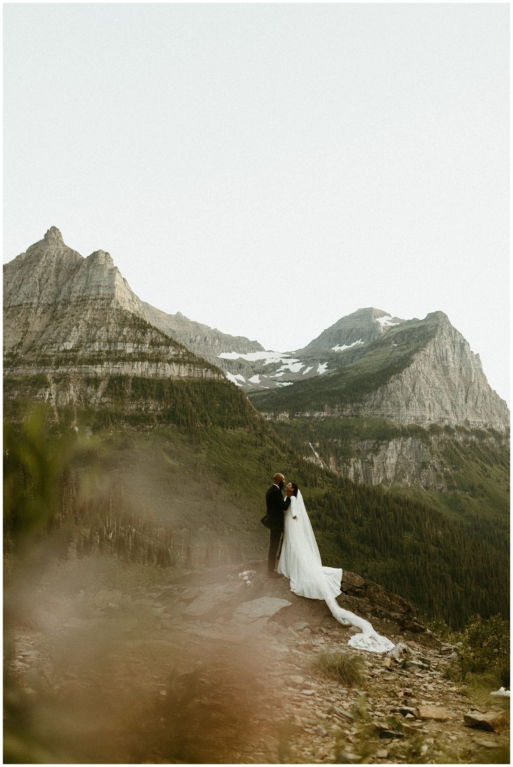 glacier national park elopement photographer