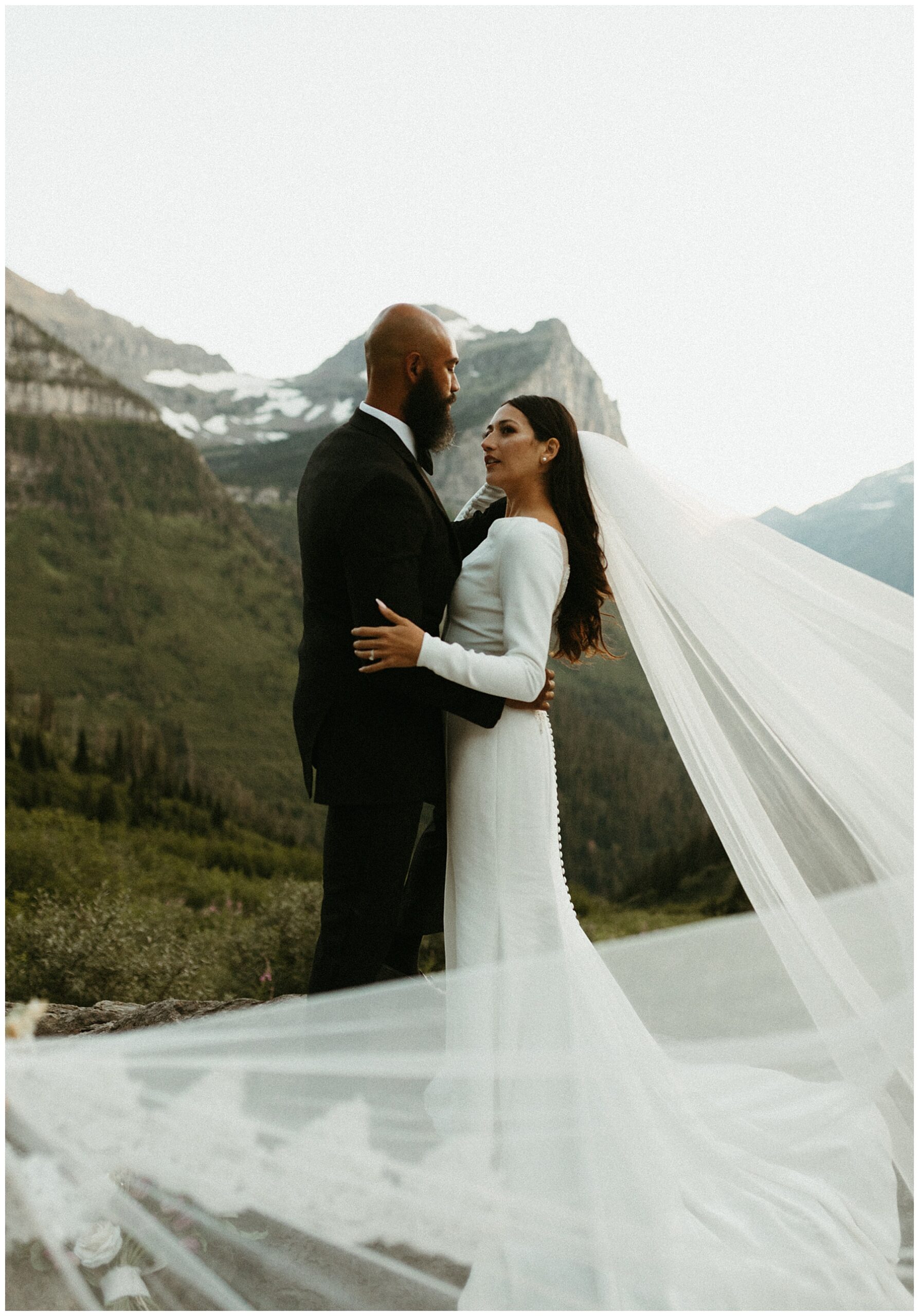 glacier national park elopement photographer