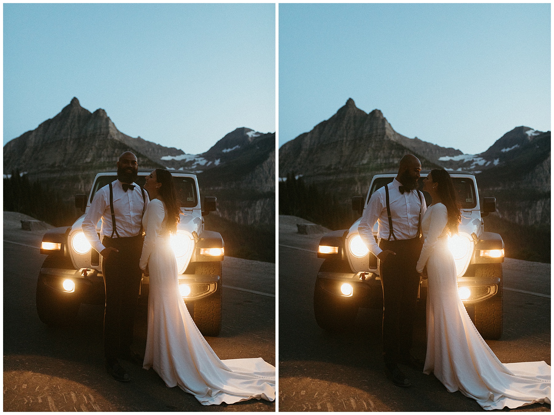 glacier national park elopement photographer