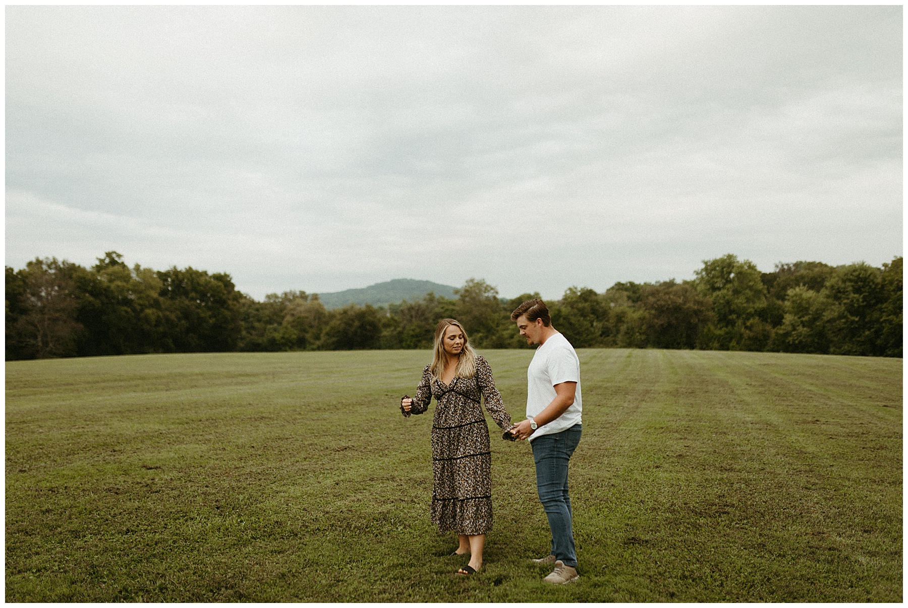 engagement photos in franklin tn