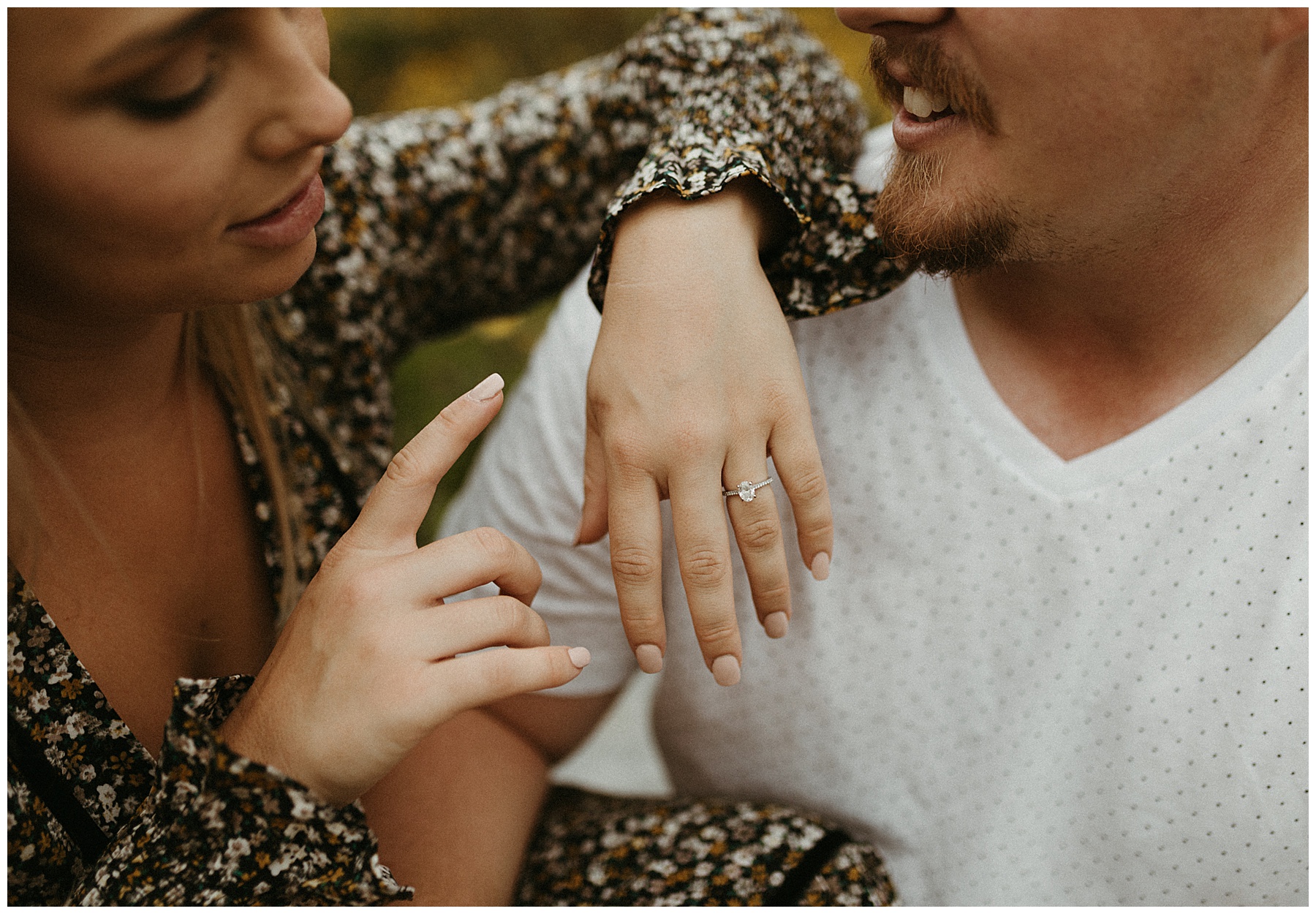 engagement photos in franklin tn