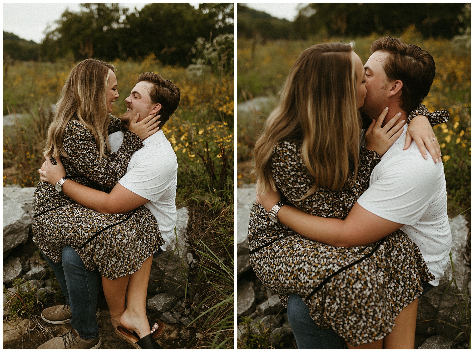 engagement photos in franklin tn