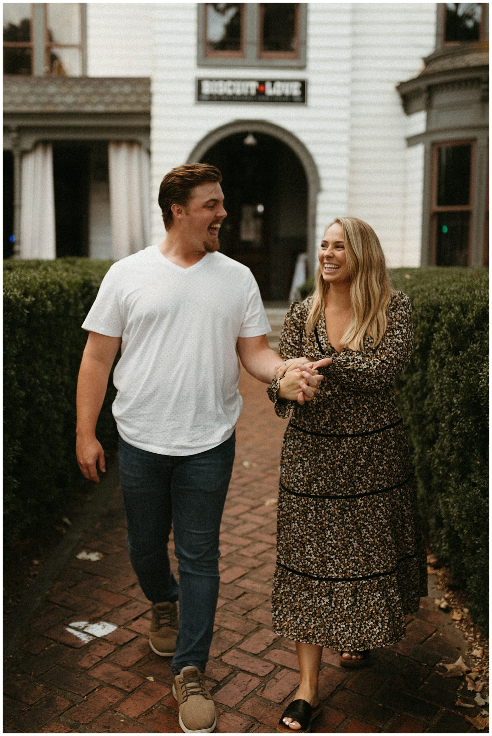 engagement photos in franklin tn