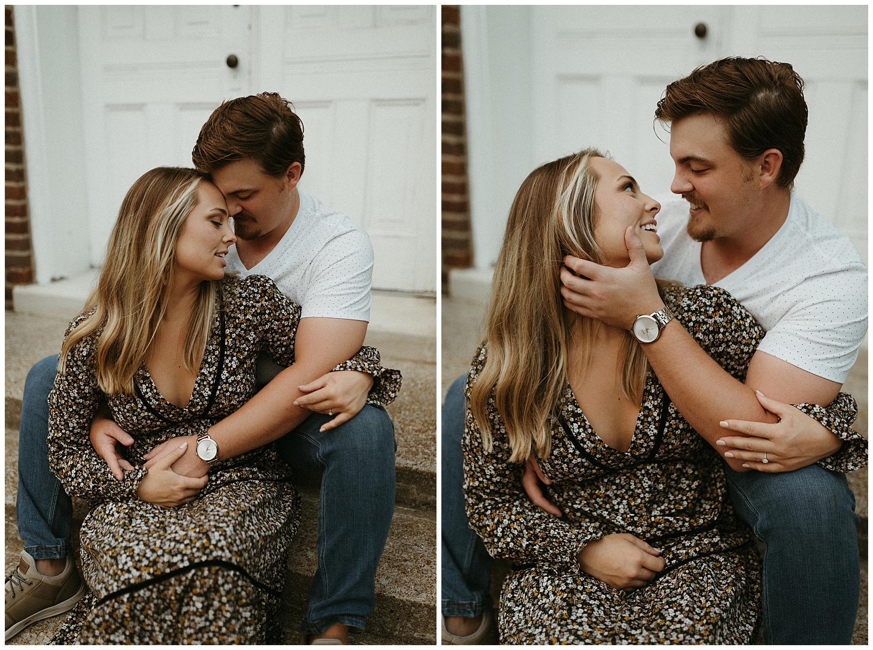 engagement photos in franklin tn