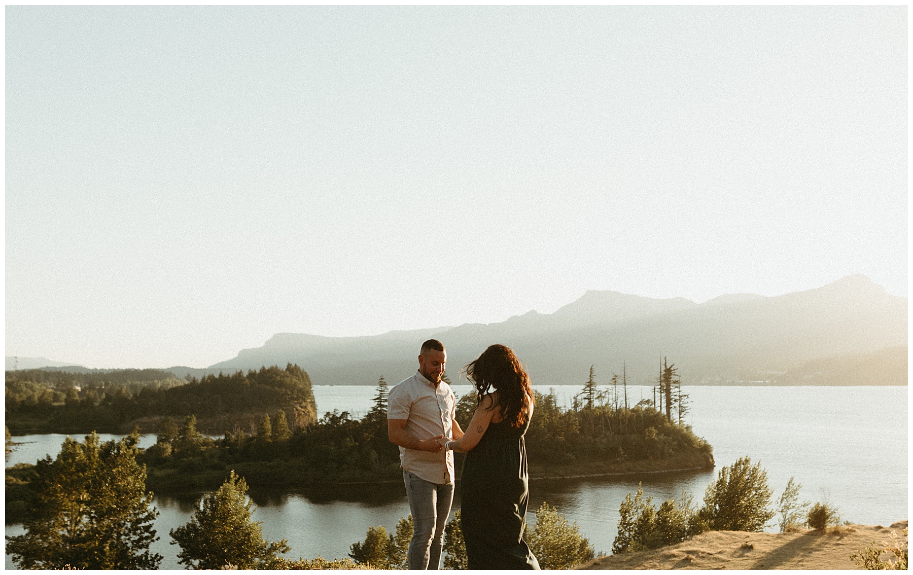 government cove engagement photos