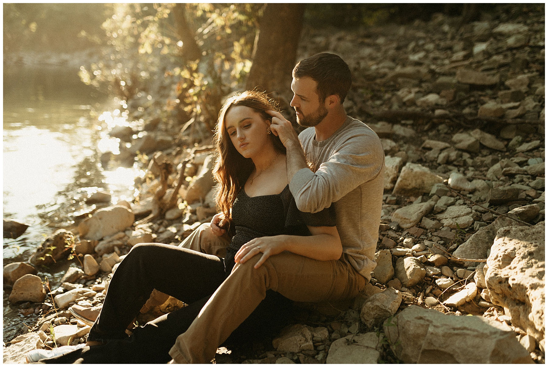 narrows of the harpeth engagement session