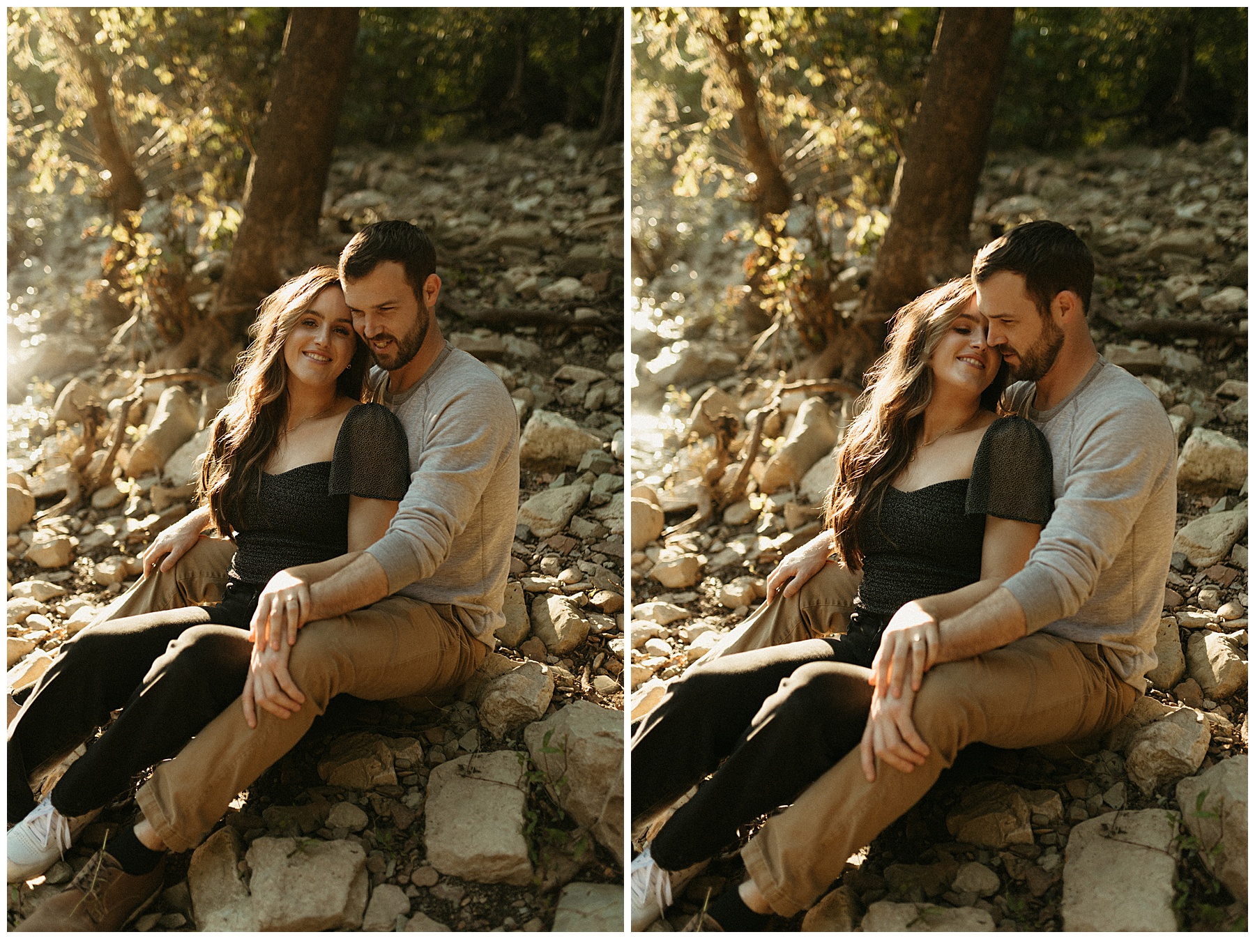 narrows of the harpeth engagement session