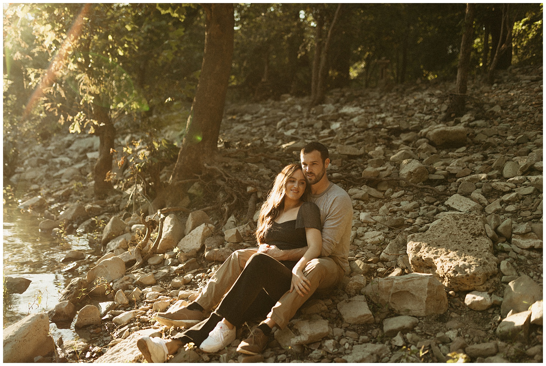 narrows of the harpeth engagement session