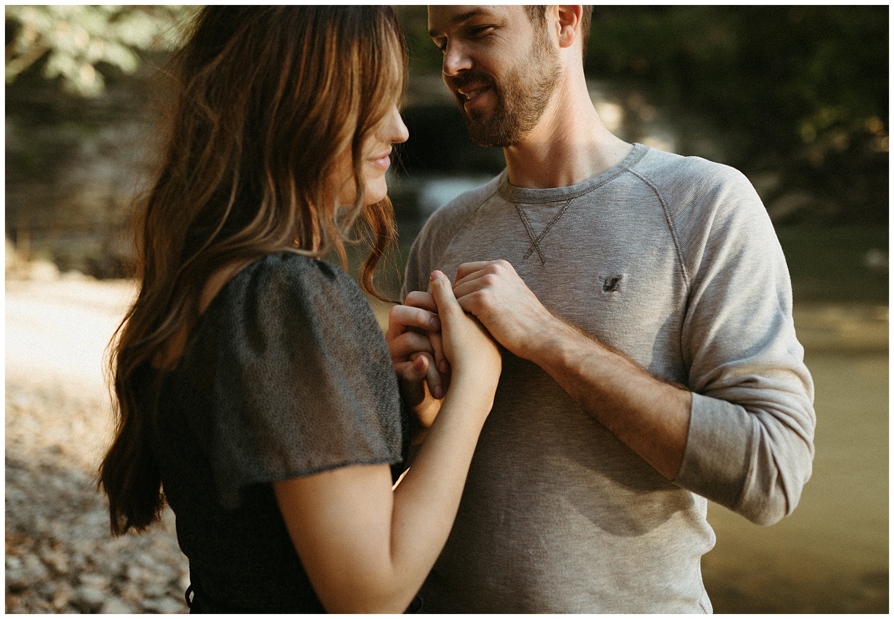 narrows of the harpeth engagement session