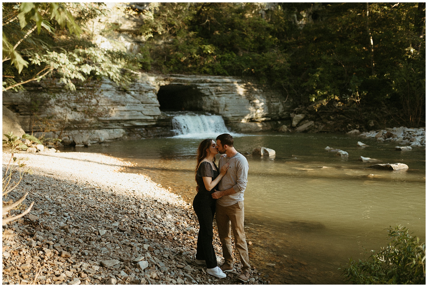 narrows of the harpeth engagement session