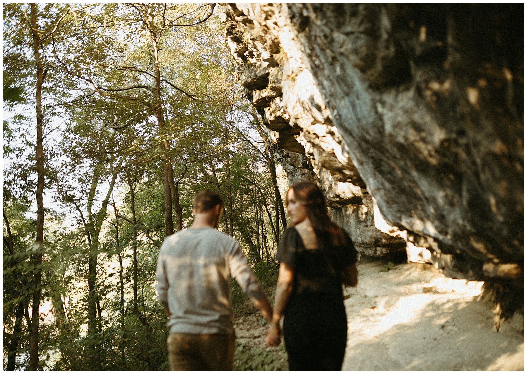 narrows of the harpeth engagement session