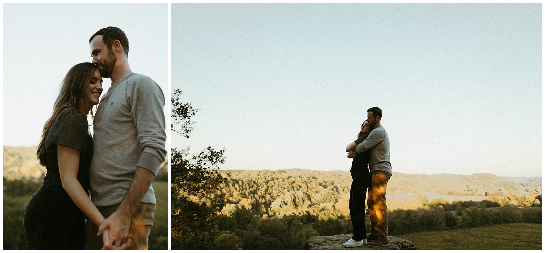 narrows of the harpeth engagement session