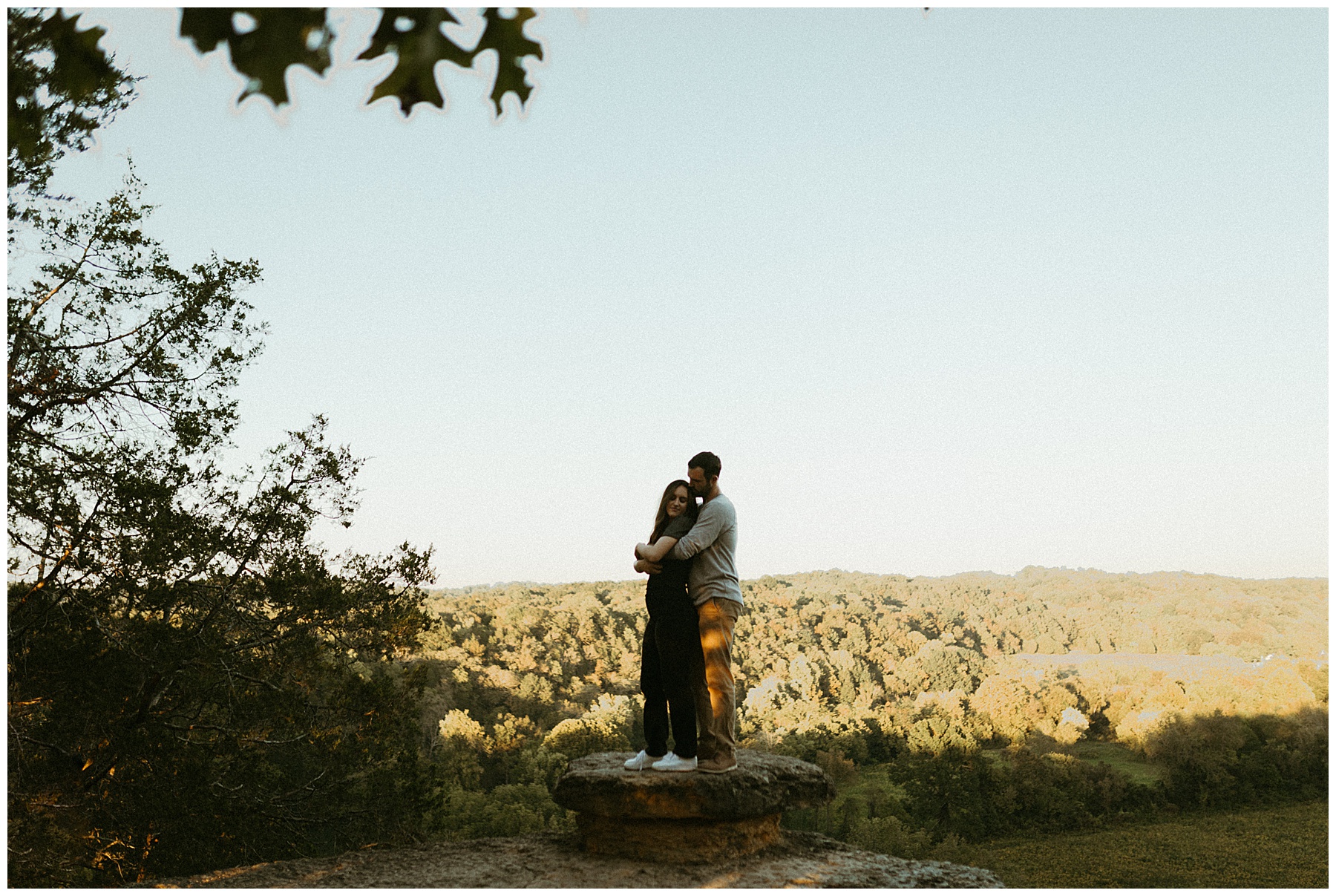 narrows of the harpeth engagement session