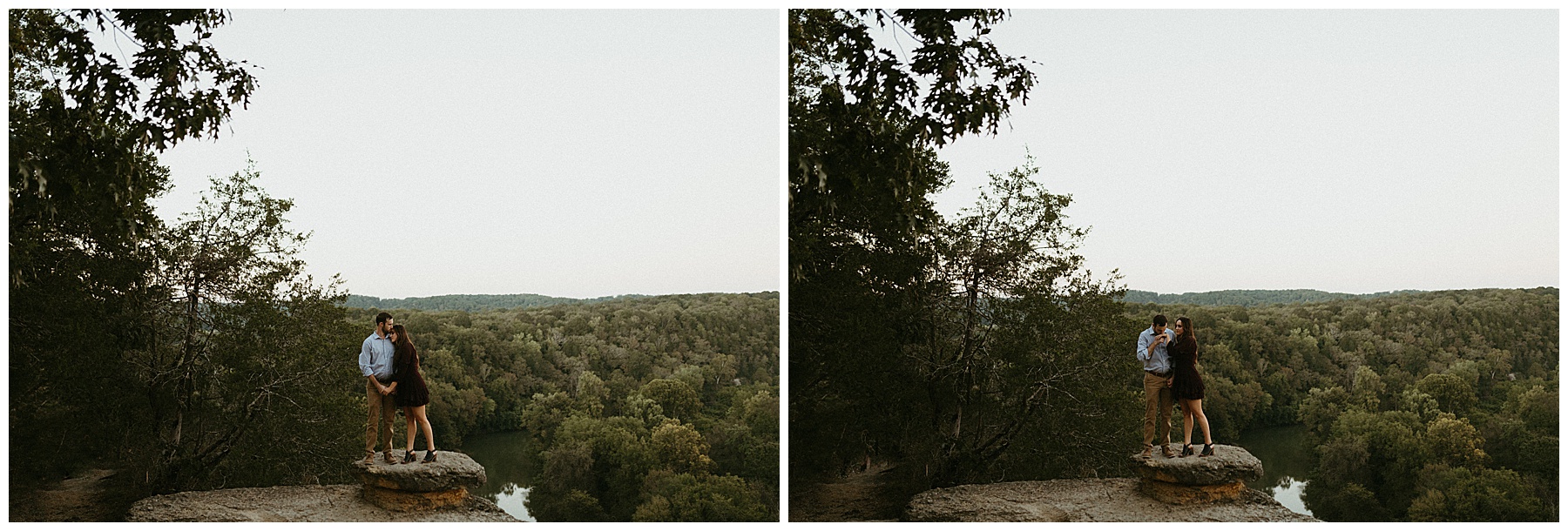 narrows of the harpeth engagement session