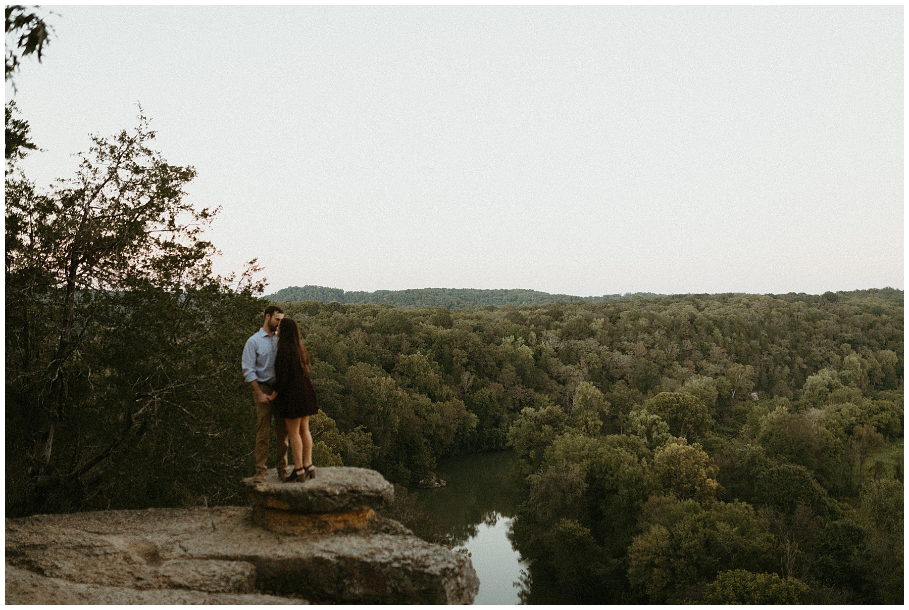 narrows of the harpeth engagement session