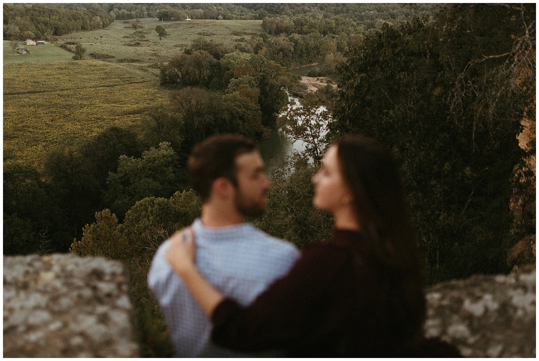 narrows of the harpeth engagement session