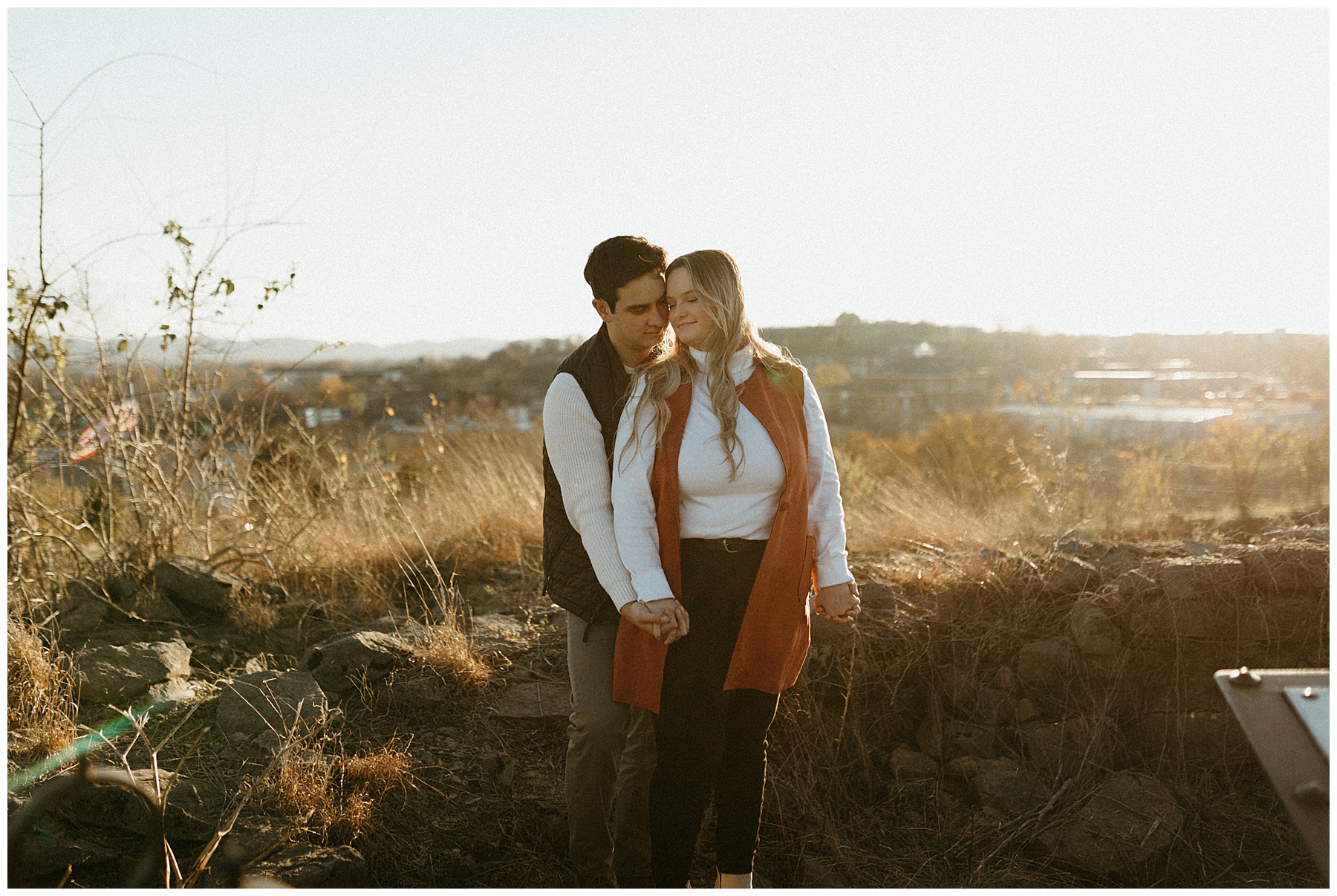 engagement photography at fort negley