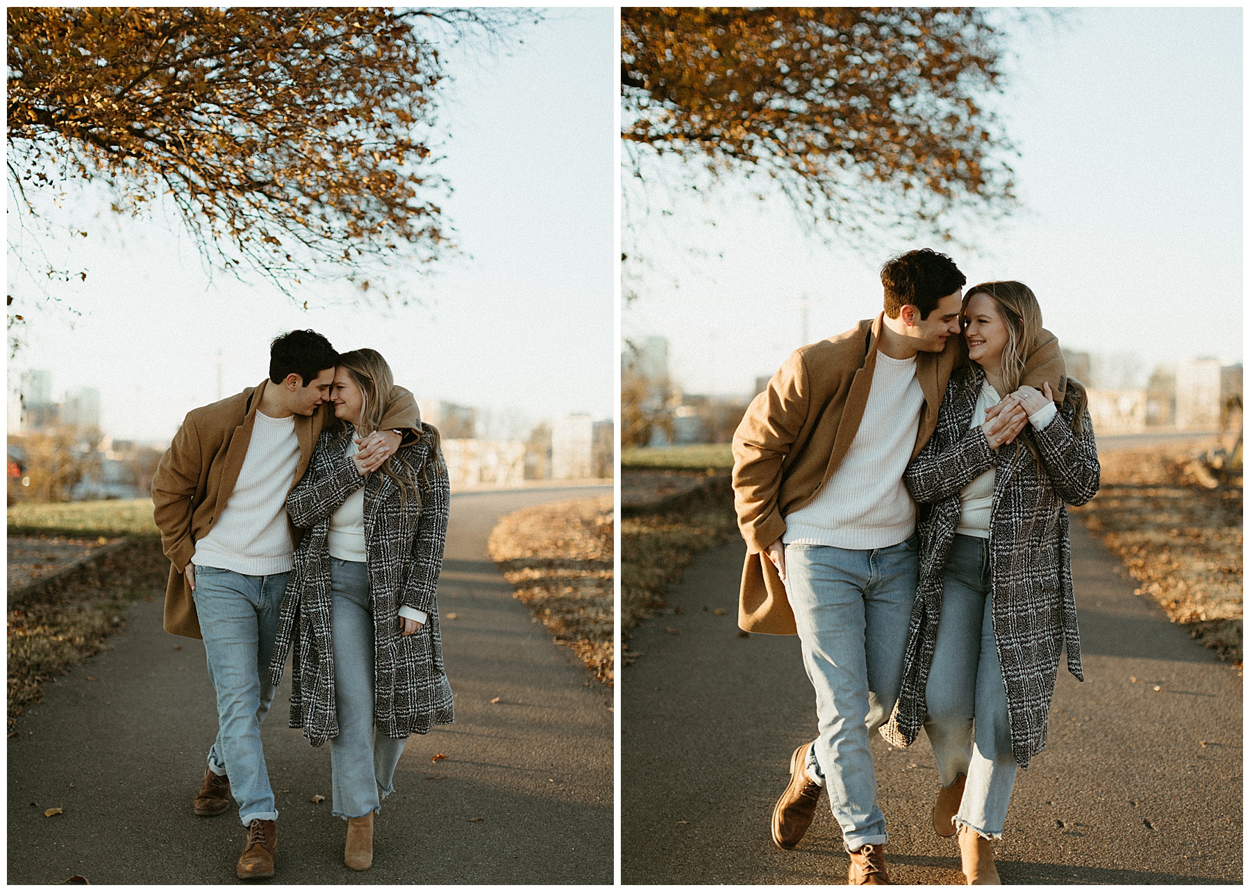 engagement photography at fort negley