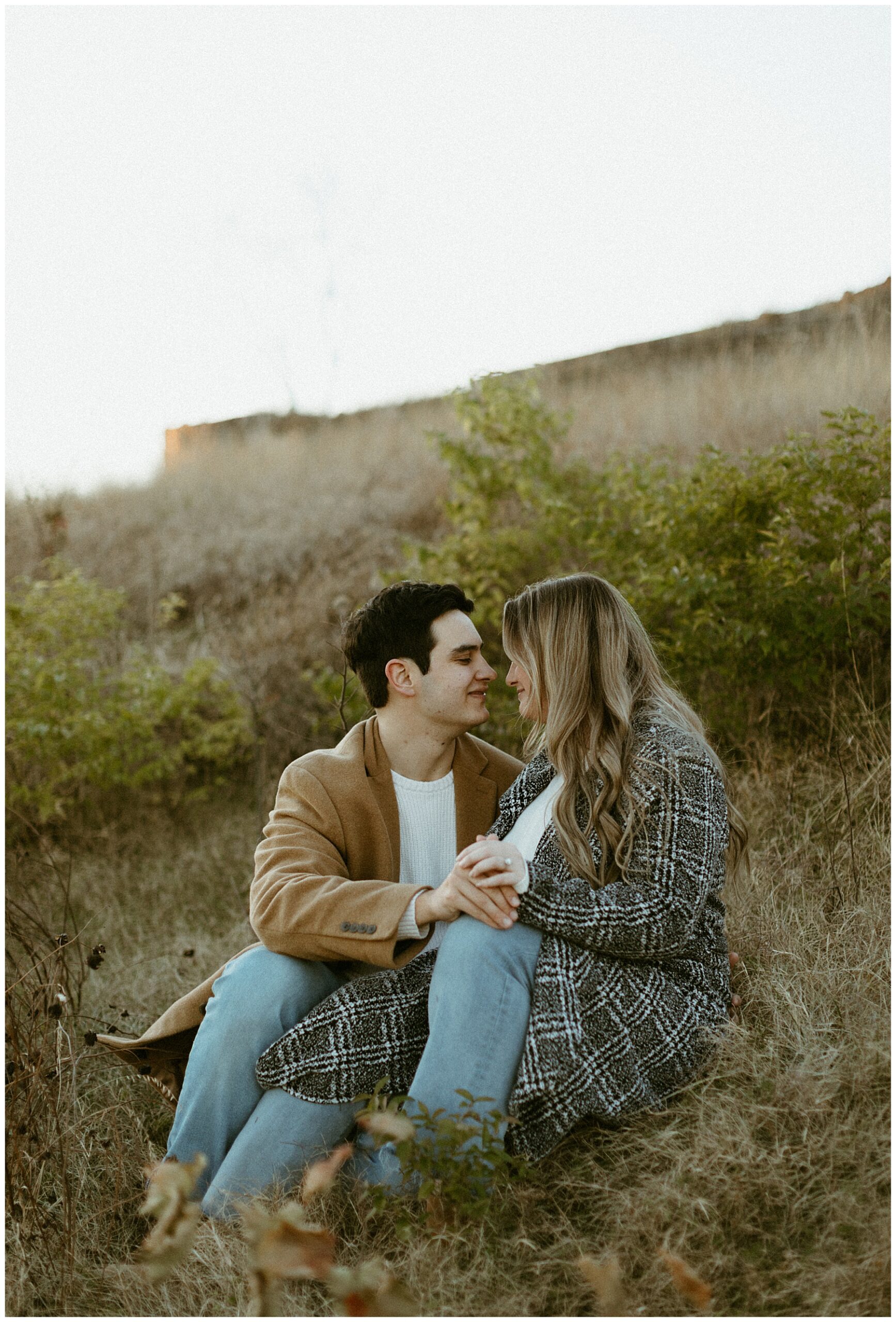 engagement photography at fort negley