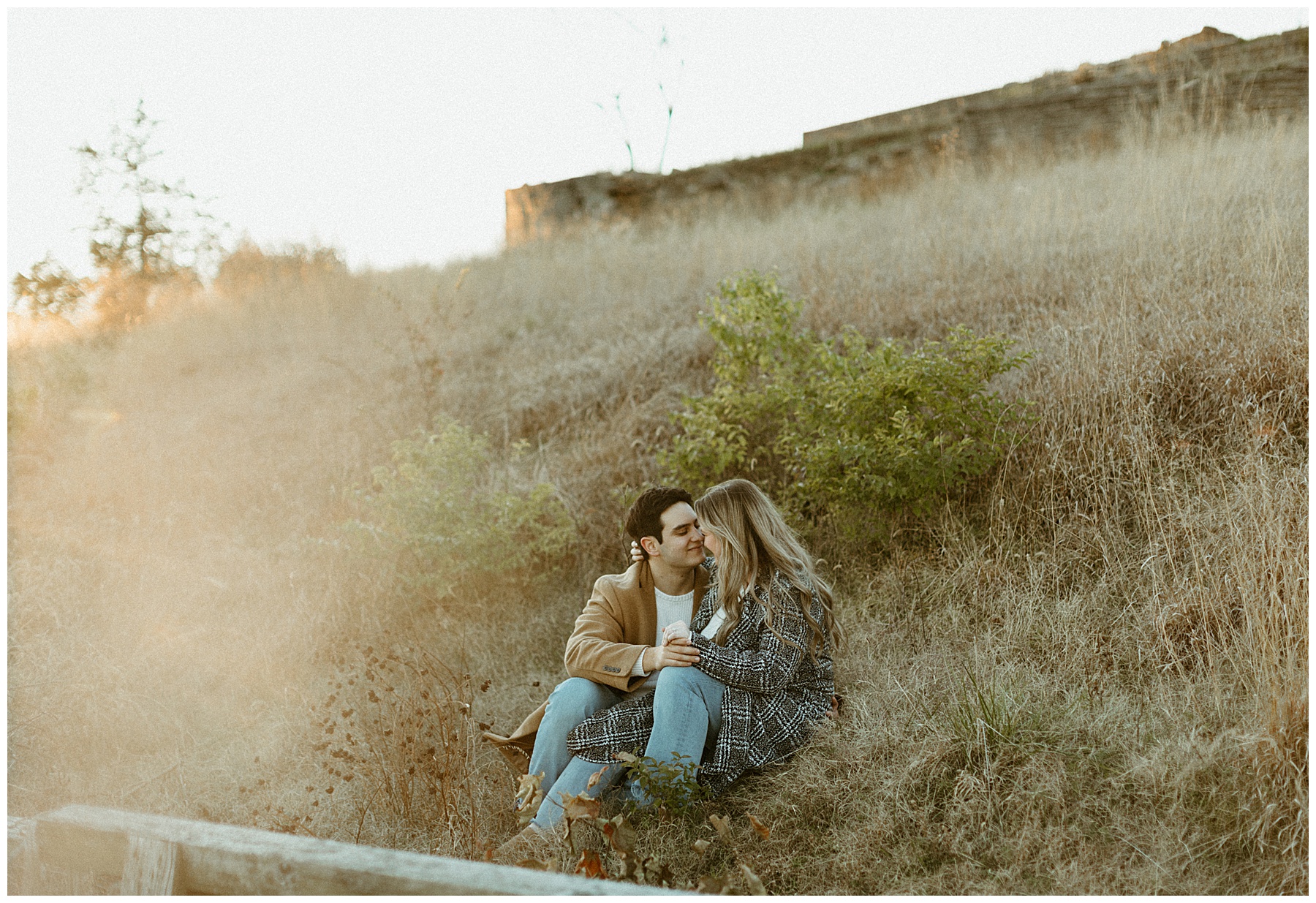 engagement photography at fort negley